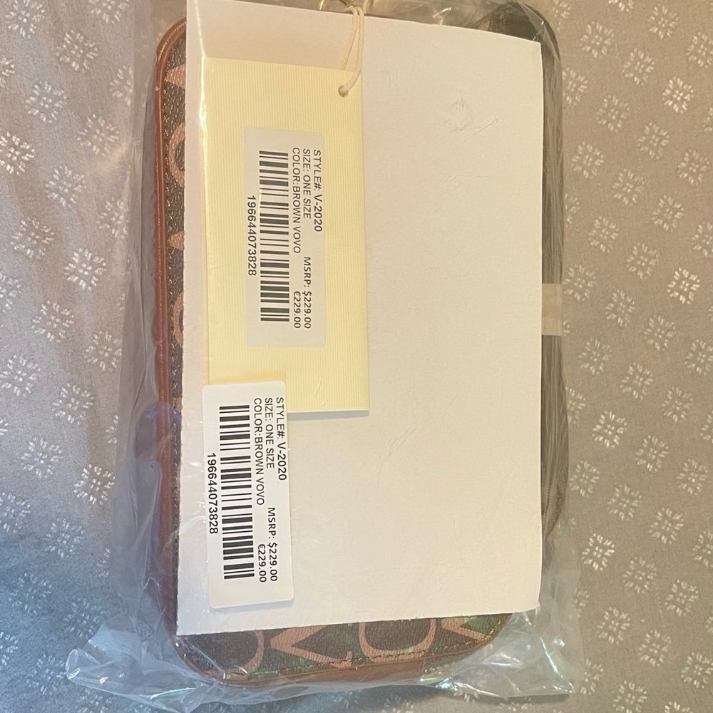 Brand New Valentino Orlandi Camera Bag CrossBody adjustable strap